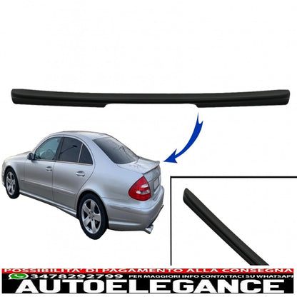 trunk spoiler suitable for mercedes w211 e-class (2002-2009) 