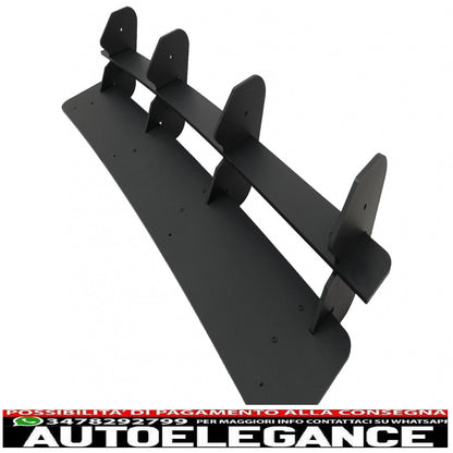 Splitter estensione paraurti posteriore per diffusore adatto a vw golf 7.5 facelift r (2017-2020)