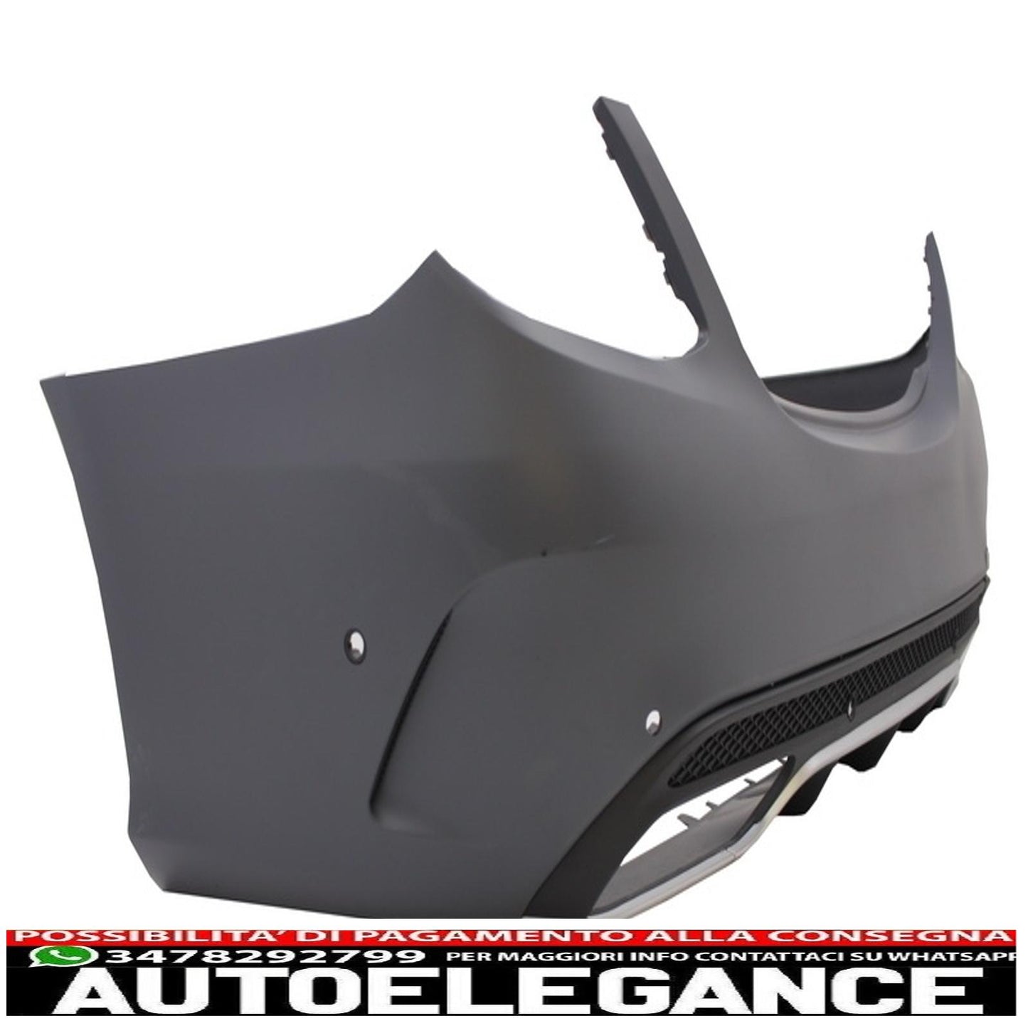 kit carrozzeria completo adatto per mercedes classe c w205 berlina (2014-2018) design c63