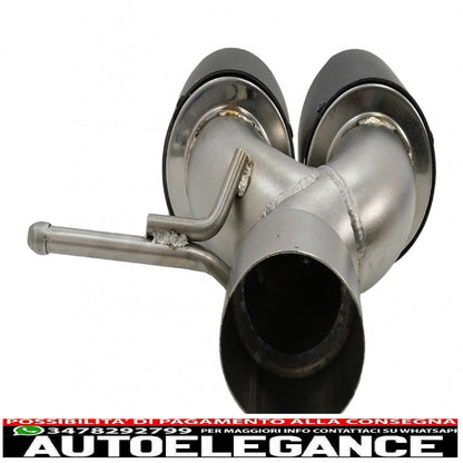 Terminali di scarico con coperture per specchietti adatti per Land Range Rover Vogue L405 (2013-2017) Sport L494 (2013-2017) Discovery V L462 vera fibra di carbonio