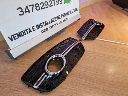 AUDI Q3 2012-2015 GRIGLIE FENDINEBBIA NIDO D'APE LOOK SLINE SQ3 NERO.-. 1031 AUTOELEGANCERICAMBI