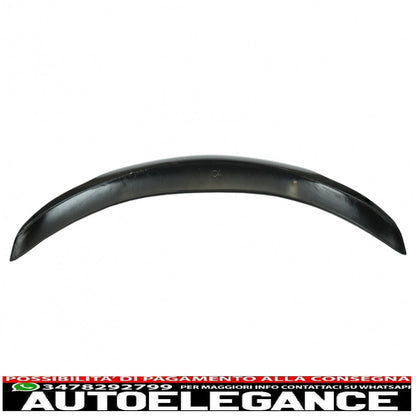 Trunk Spoiler Suitable for Mercedes C-Class C205 Coupe (2014-2019) Sporty and Dynamic Design Piano Black