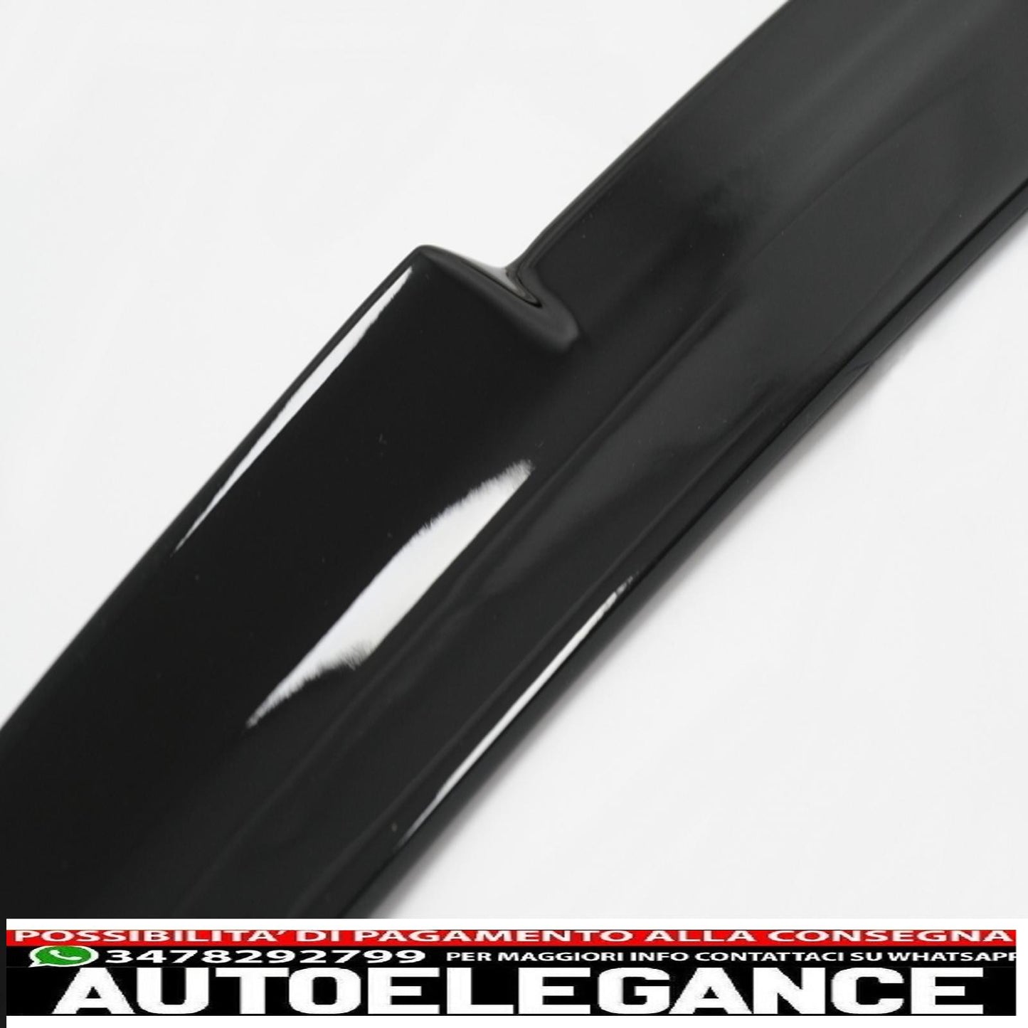 spoiler bagagliaio adatto per bmw serie 3 f30 f80 m3 berlina (2011-2019) pianoforte nero