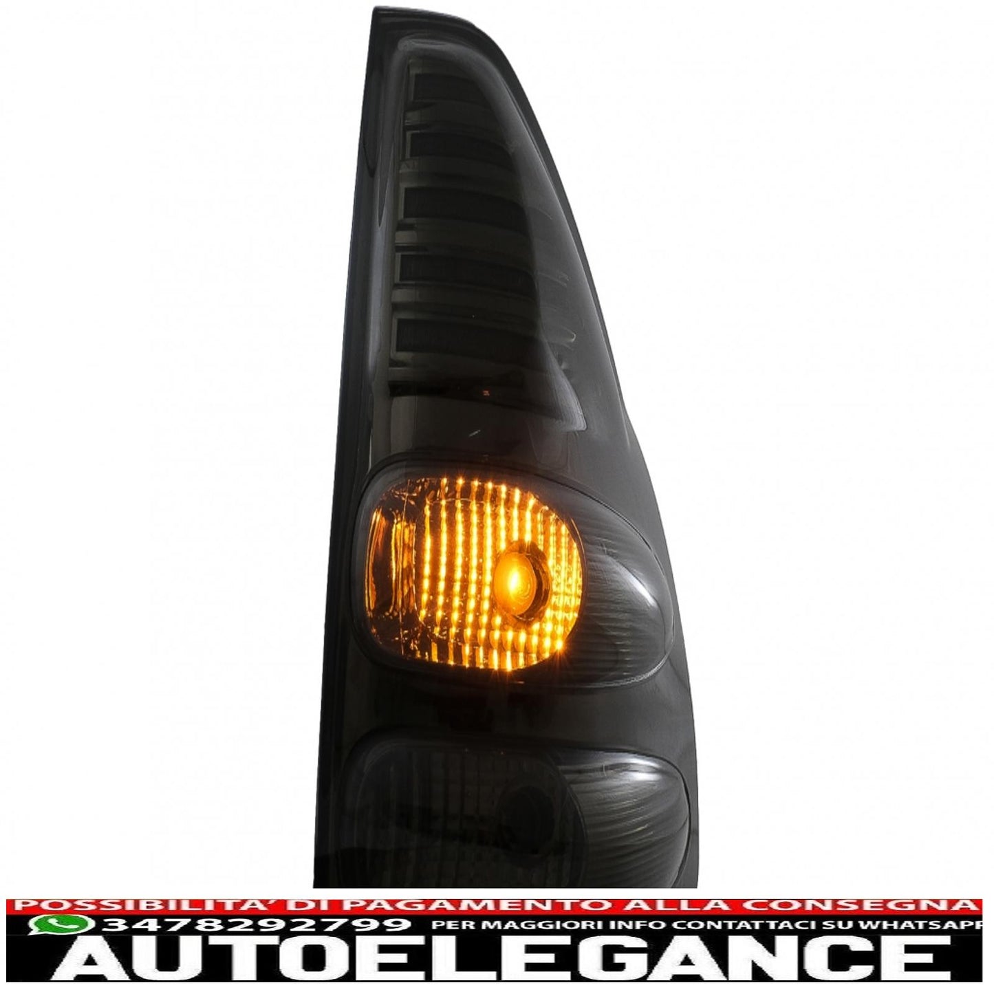 LED rear lights suitable for toyota land cruiser fj120 (2003-2008) smoke