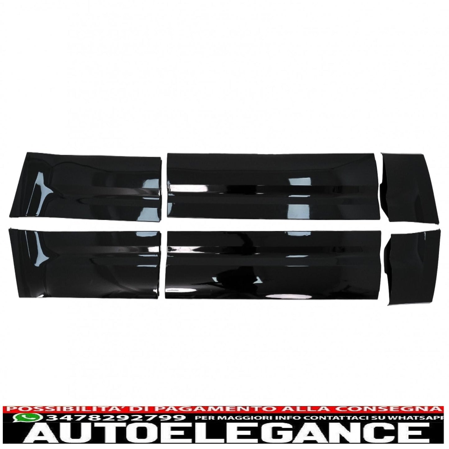 body kit suitable for Land Rover Defender Suv L663 (2019 onwards) piano black 
