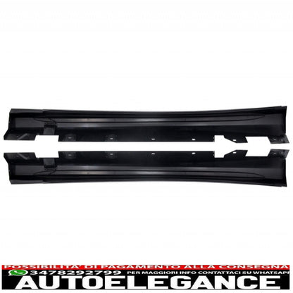 body kit suitable for mercedes e-class w212 facelift (2013-2016) with e63 a-design edition glossy black exhaust tips