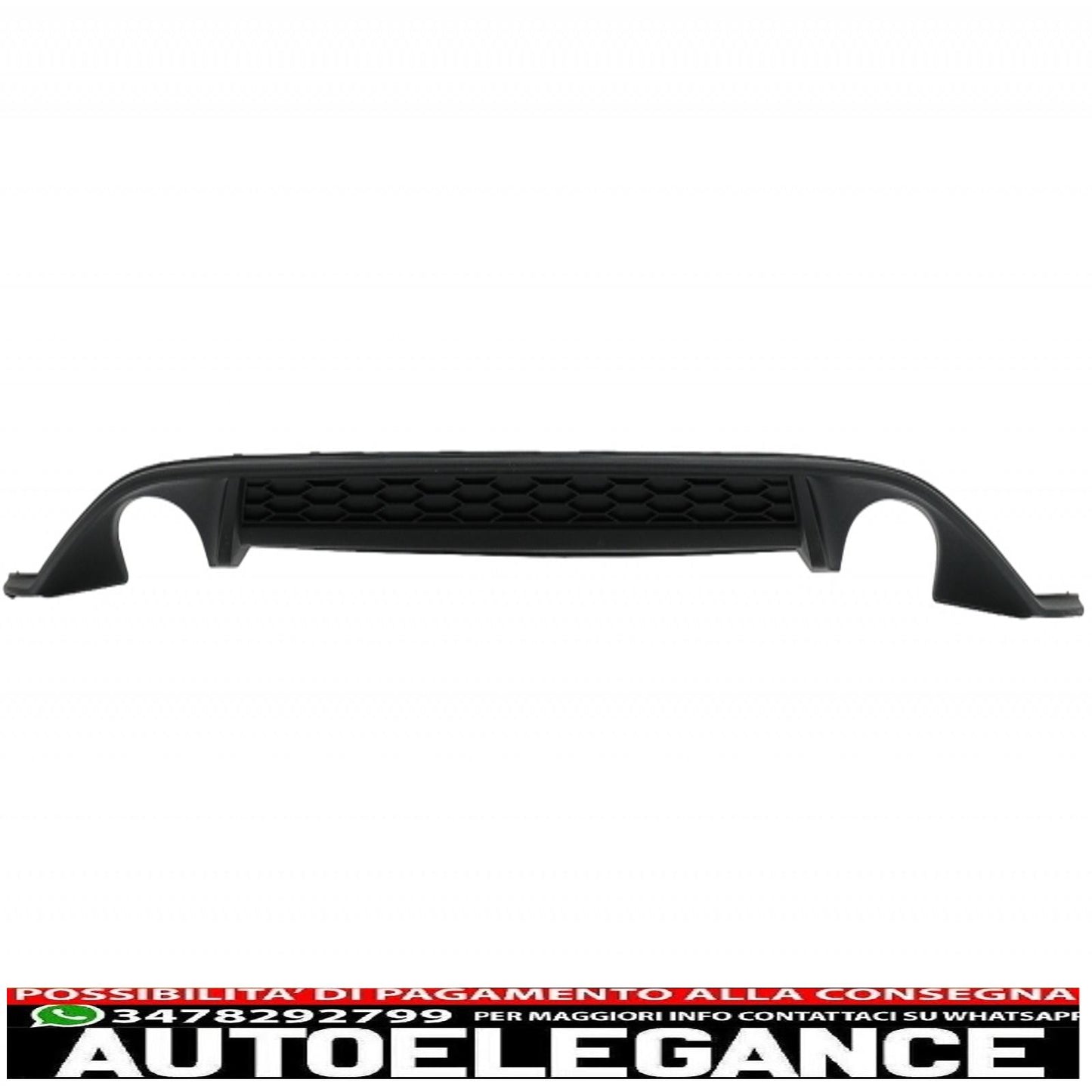 body kit suitable for vw golf vii 7 (2013-2016) gti design with full exhaust system 