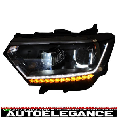 full led headlights suitable for vw passat b8 3g (2014-2019) led Matrix Look with dynamic sequential direction indicators 