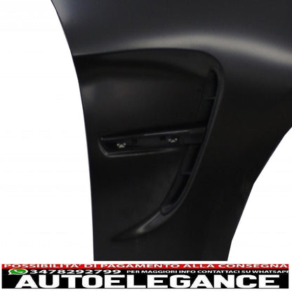 complete body kit suitable for bmw 4 series f32 f33 coupe cabrio (2013-2017) with front fenders and dual m4 design carbon fiber exhaust tips
