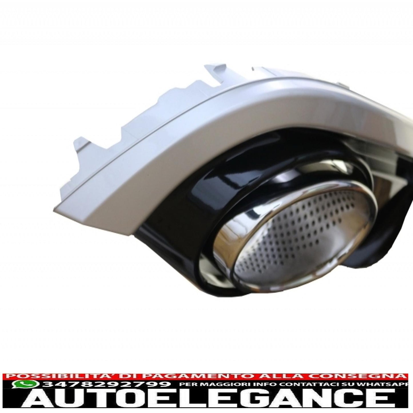 diffusore d'aria per paraurti e terminali di scarico con luci posteriori a LED adatti per audi a7 4g (2010-2014) design RS7