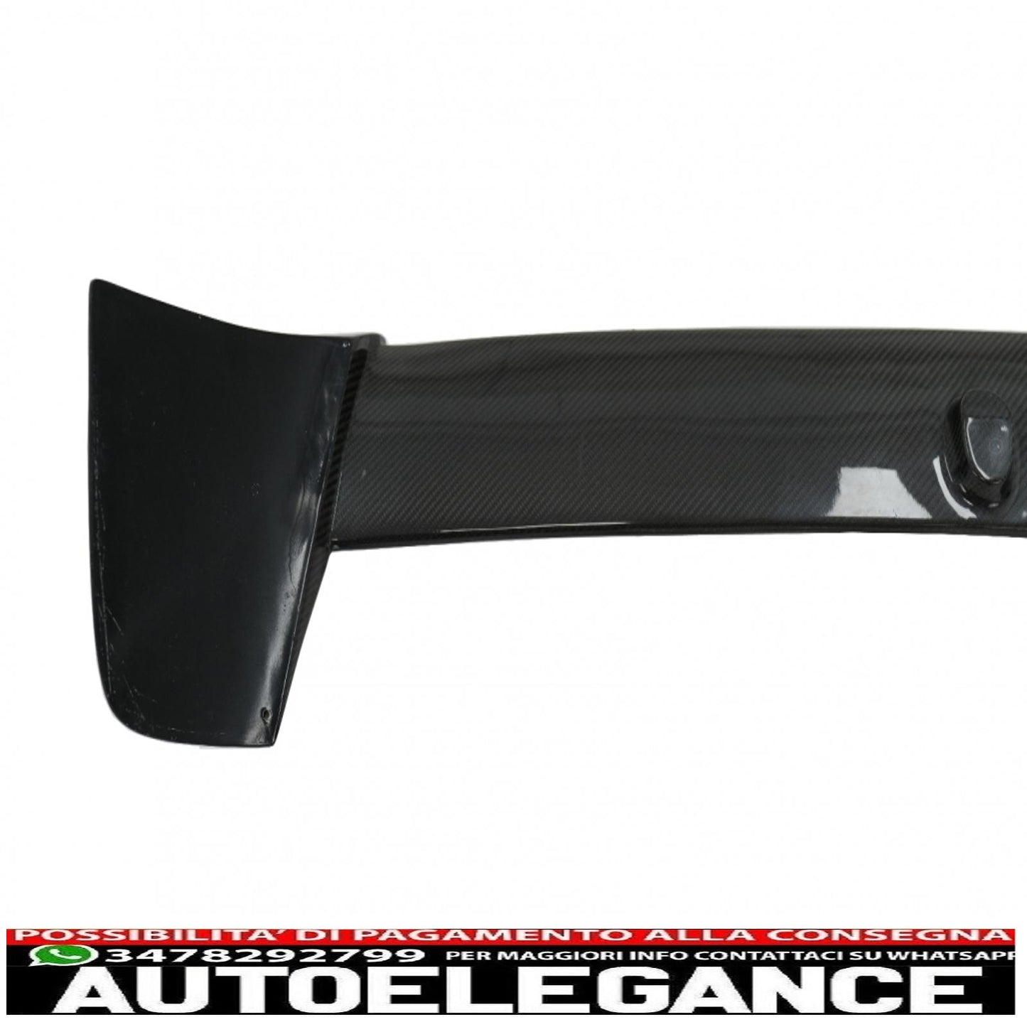 Trunk Roof Spoiler Fit For Porsche Cayenne 958 II SUV (2015-2017) Carbon Fiber 