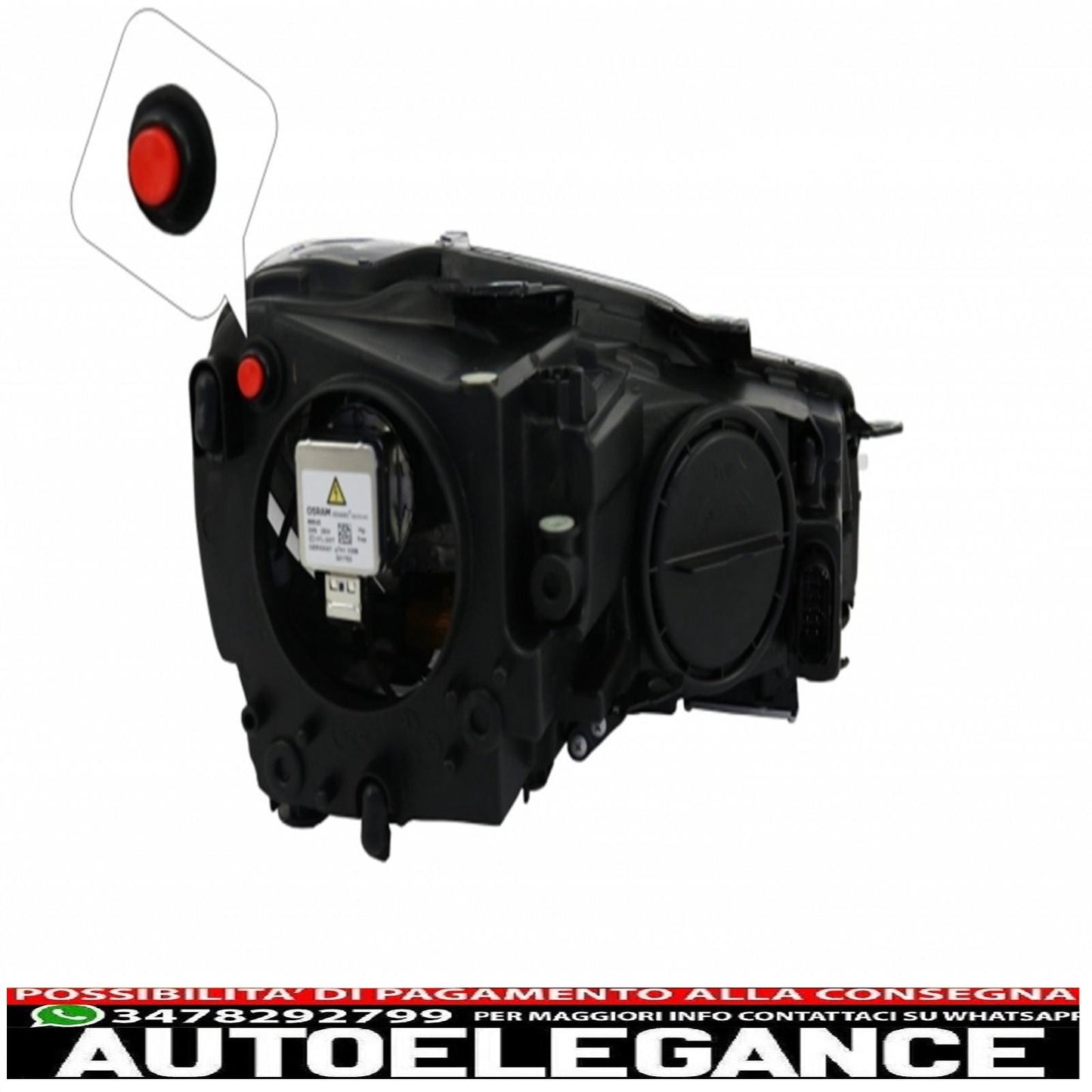 griglia anteriore adatta per vw golf vi (2008-2012) con fari allo xeno osram luci di svolta sequenziali dinamiche a led cromate design r20