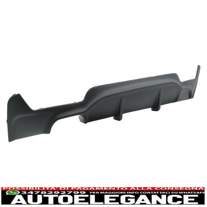 M Design Air Diffuser Conversion Package with Boot Spoiler Suitable for BMW 4 Series Coupe F32 (2013-up) Matt Black