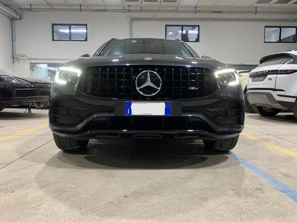 GRIGLIA ADATTA PER MERCEDES GLC NERA X253 C253 LIFT AMG 2019-2022 LOOK GT