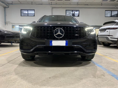 GRIGLIA ADATTA PER MERCEDES GLC NERA X253 C253 LIFT AMG 2019-2022 LOOK GT