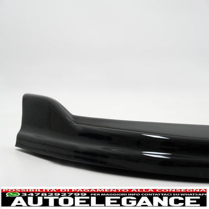 Front Bumper Lip Extension Spoiler Fit For VW Golf 8 (2020 Onwards) Standard Piano Black