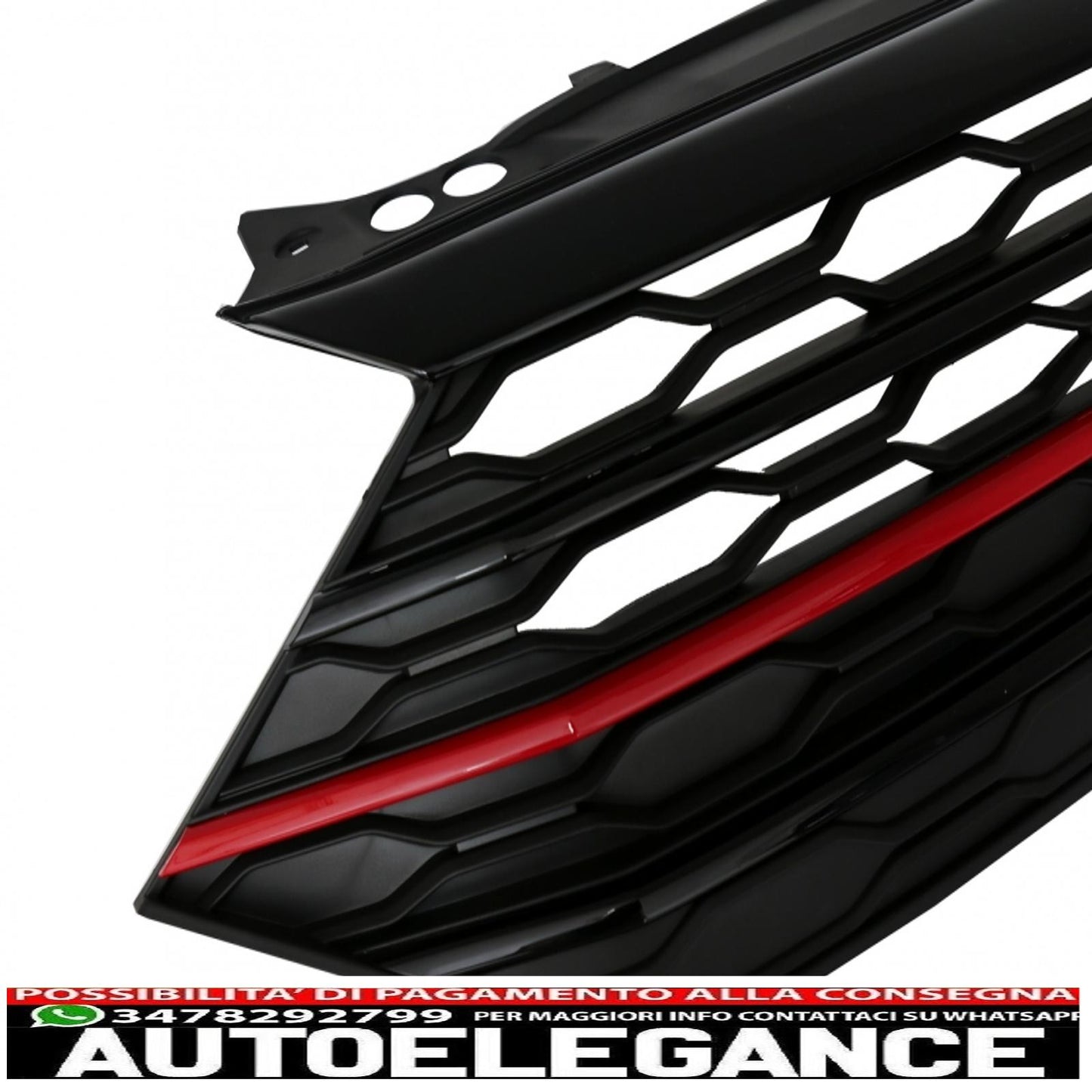 front bumper with center grille and spoiler with lip extension suitable for vw jetta mk7 (2019-2021) gli design 