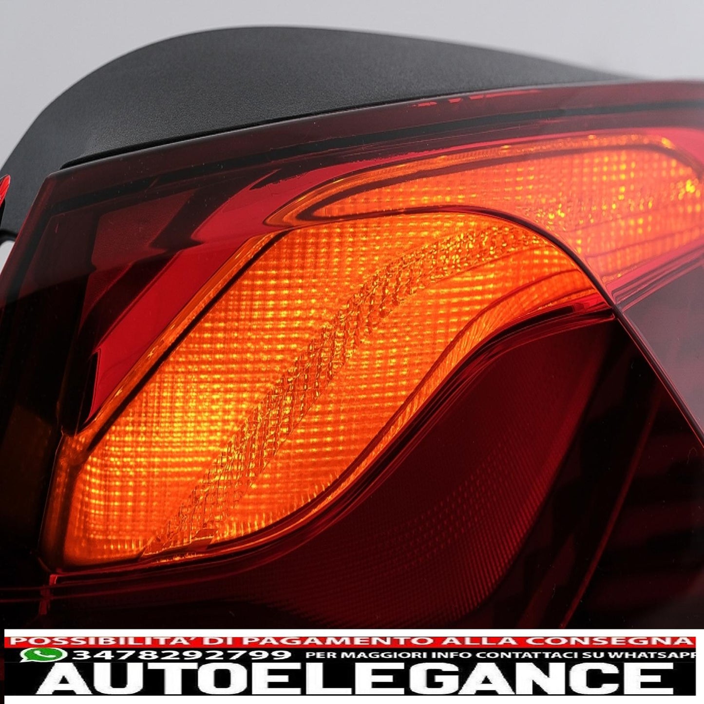 fanali posteriori oled adatti per bmw serie 4 f32 f33 f36 m4 f82 f83 (2013-03.2019) rossi con luce di svolta sequenziale dinamica