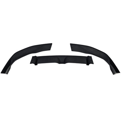 SPLITTER ADATTO PER BMW X5 G05 2018+ LOOK NERO LUCIDO DESIGN SPORTIVO
