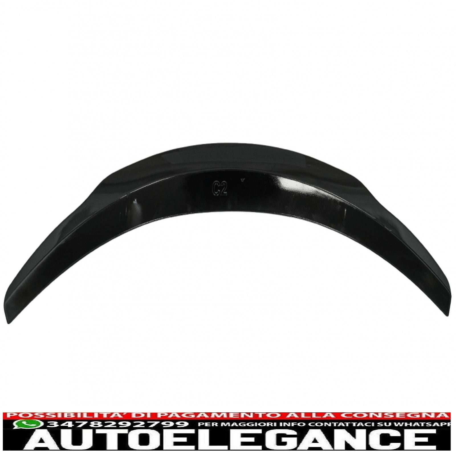 ala spoiler per bagagliaio adatta per mercedes classe c w205 (2014-2020) design sportivo e dinamico pianoforte nero AUTOELEGANCERICAMBI