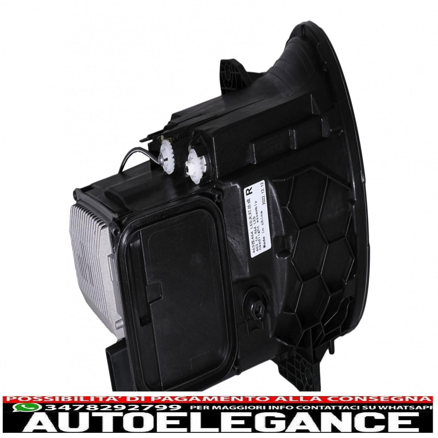Conversione del kit carrozzeria nuovo stile g63 2018 adatto per mercedes classe g w463 (2008-2017) b-look AUTOELEGANCERICAMBI