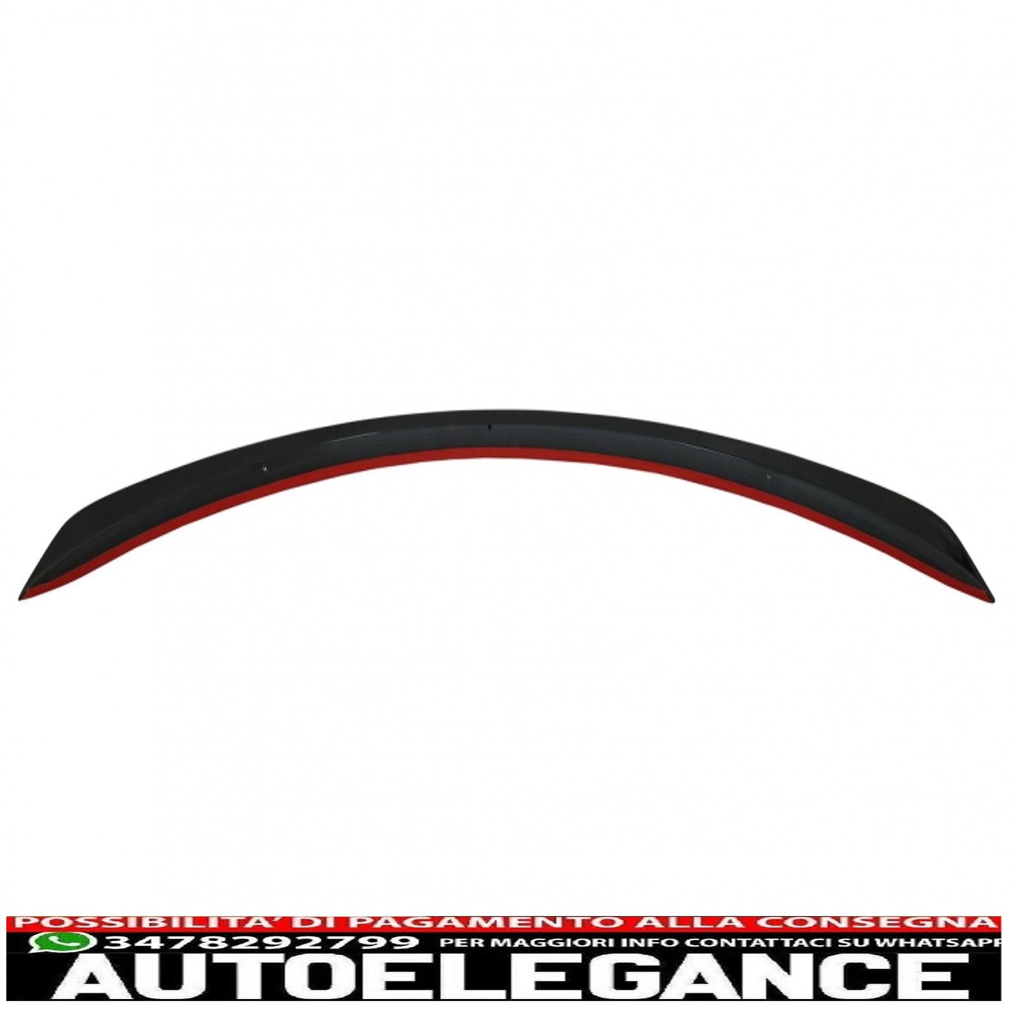 Boot Spoiler Suitable for Mercedes E-Class W213 (2016 onwards) Piano Black