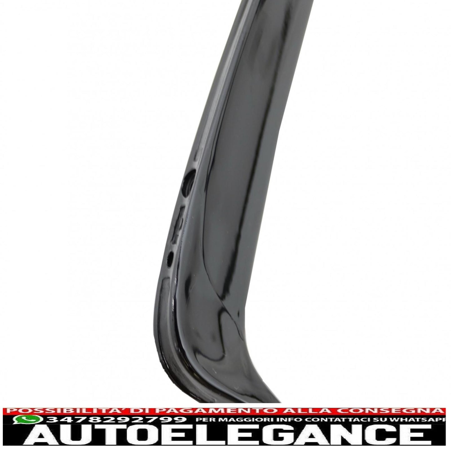 Bumper Splitter Fins Aero Suitable For Mercedes A-Class W176 A45 (2012-2018) Aero Edition Look