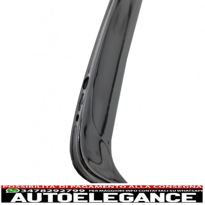 Bumper Splitter Fins Aero Suitable For Mercedes A-Class W176 A45 (2012-2018) Aero Edition Look