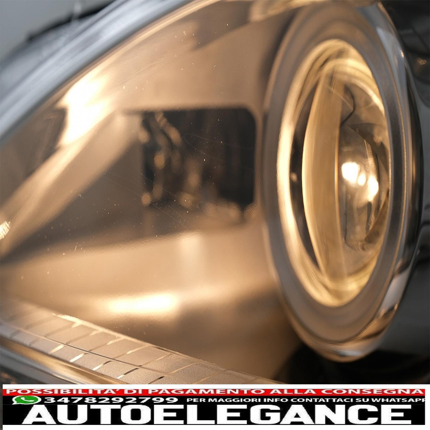 led headlights suitable for mercedes s class w221 (2005-2009) restyling look left 
