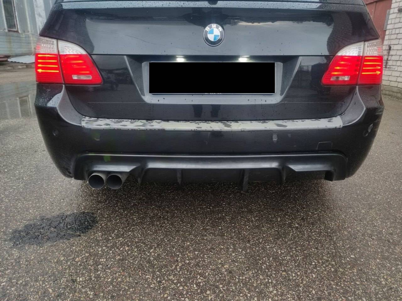 DIFFUSER SUITABLE FOR BMW 5 SERIES E60 E61 MSPORT 2003-2010 LOOK TUNING 2SX