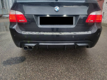DIFFUSER SUITABLE FOR BMW 5 SERIES E60 E61 MSPORT 2003-2010 LOOK TUNING 2SX