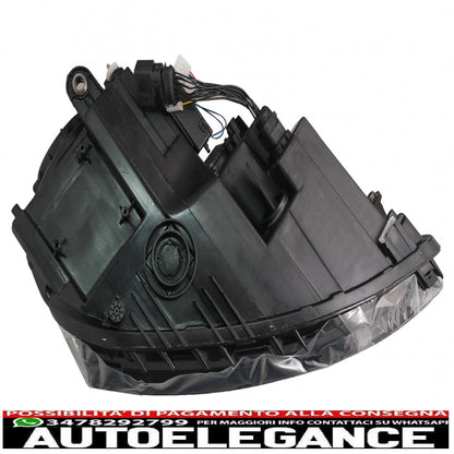 led headlights suitable for vw jetta mk6 vi (2011-2017) gti 3d u design bi-xenon right hand drive 
