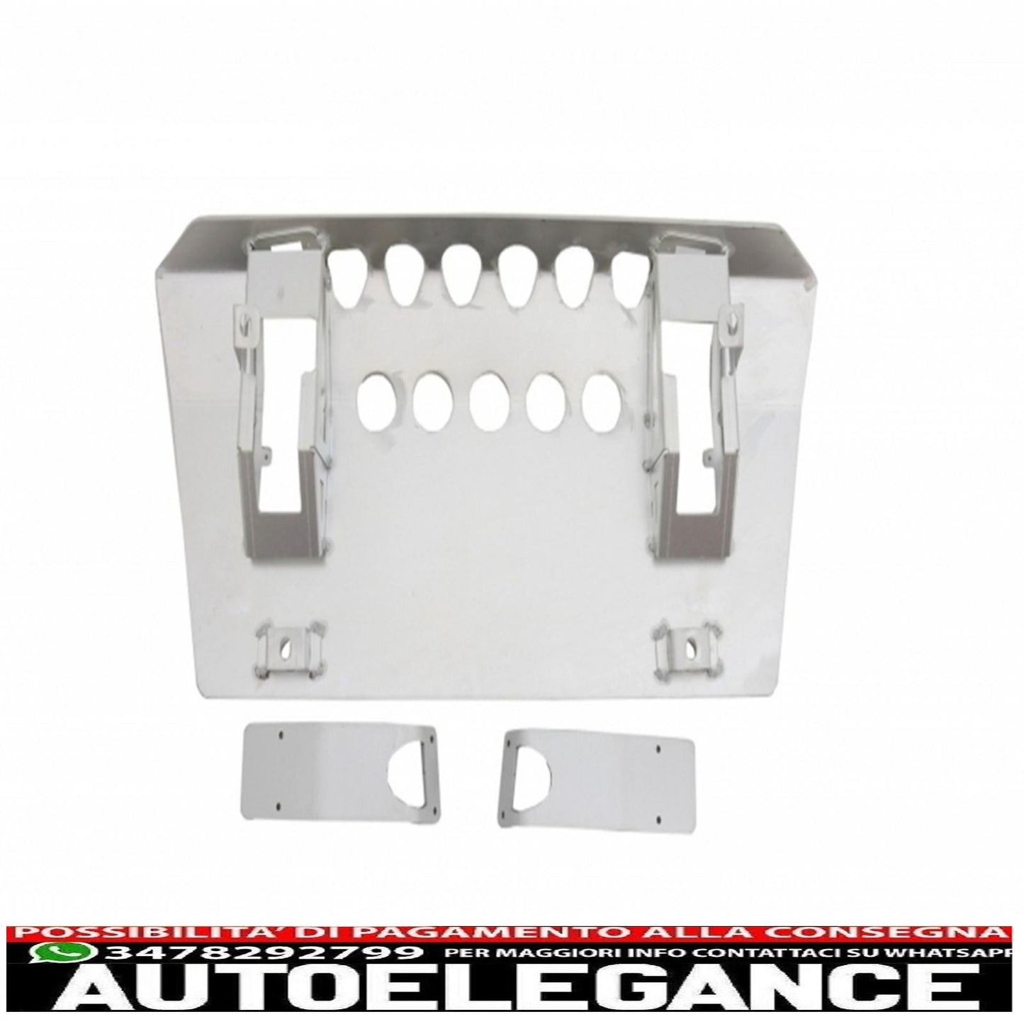 skid plates underride protection suitable for mercedes g-class w463 (1989-2018) 4x4 design