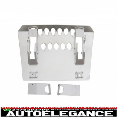 skid plates underride protection suitable for mercedes g-class w463 (1989-2018) 4x4 design