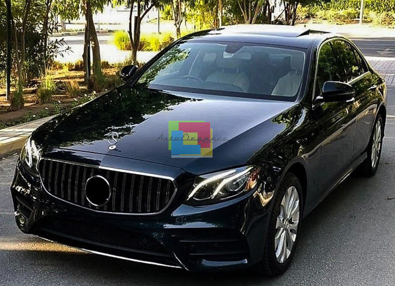 MERCEDES E-CLASS W213 S213 2016+ AMG FRONT GRILLE BLACK PANAMERICA