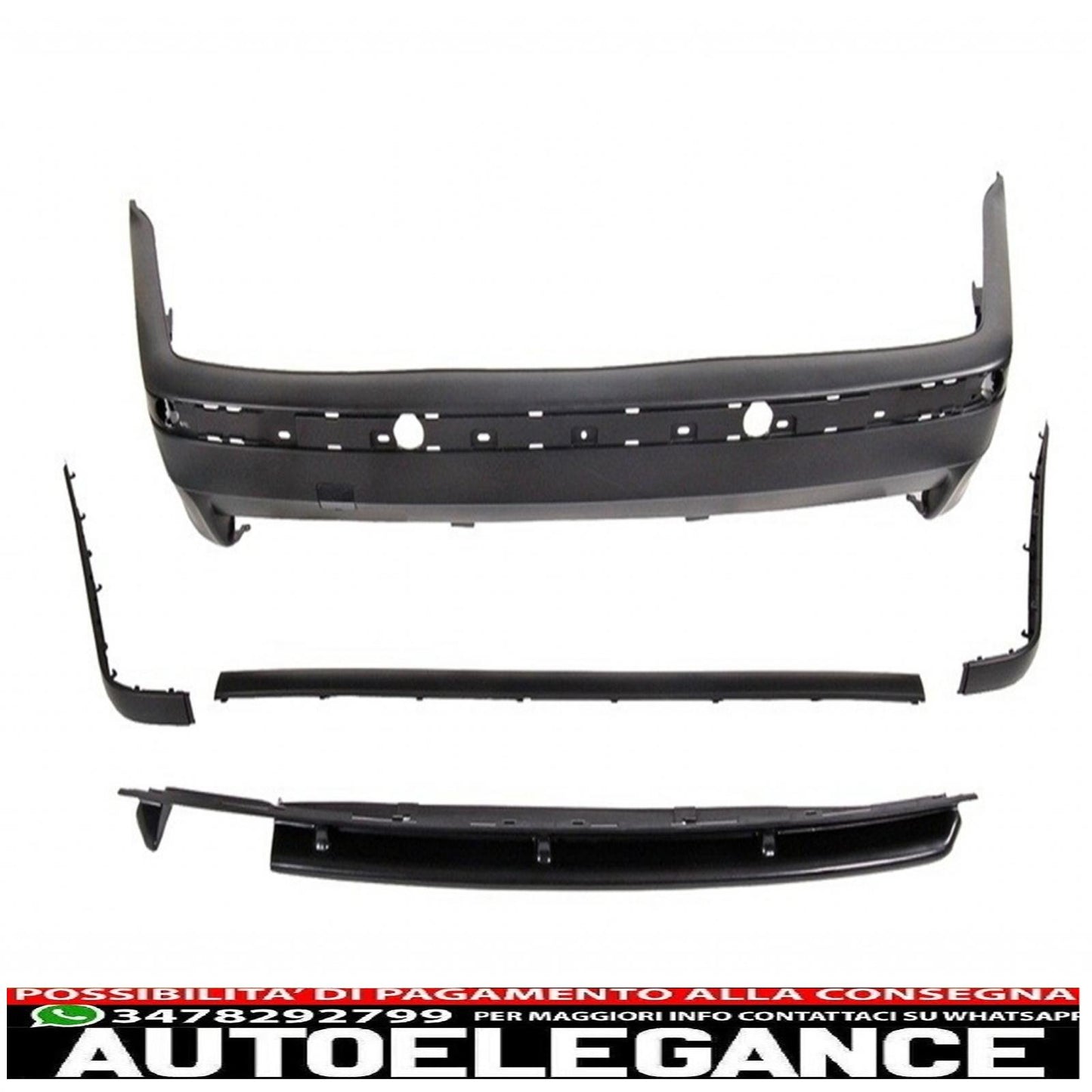 kit carrozzeria completo adatto per bmw serie 3 e36 1992-1998 design m3 con minigonne laterali fendinebbia