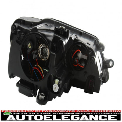led drl headlights suitable for vw jetta mk6 vi (2011-2017) dynamic turn signals xenon matrix design 