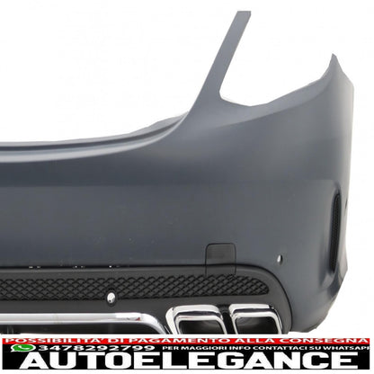 body kit suitable for mercedes c-class w205 sedan (2014-2018) design c63