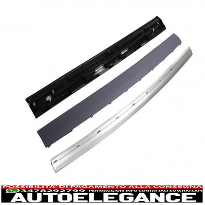 spoiler sul tetto con kit portellone posteriore argento adatto per Land Range Rover Sport L320 (2005-2009) design autobiografia
