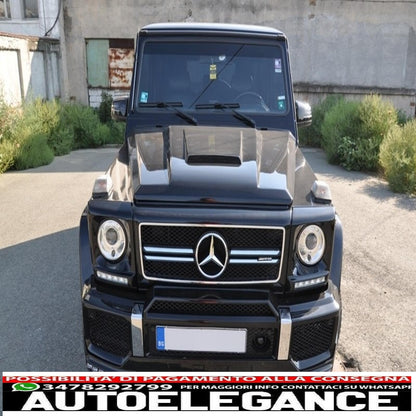 bonnet air intake bonnet air intake suitable for mercedes w463 g-class (1989-up) abs design