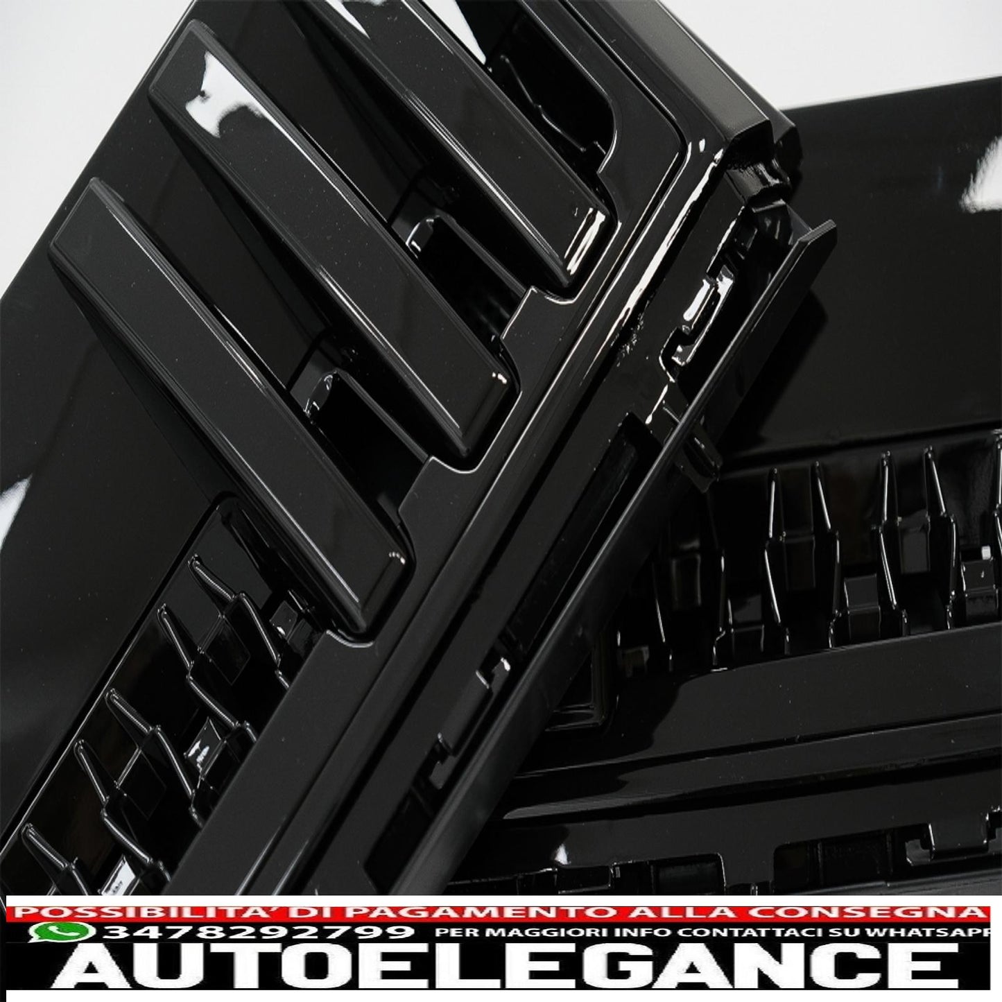 central grille and side vents assembly suitable for land rover vogue iii l322 (2002-2005) autobiography supercharged edition