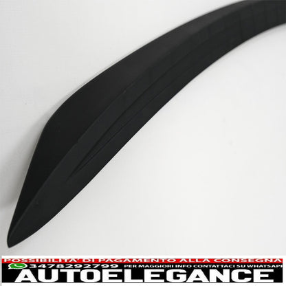 trunk spoiler suitable for mercedes e-class w213 (2016-up) matt black 