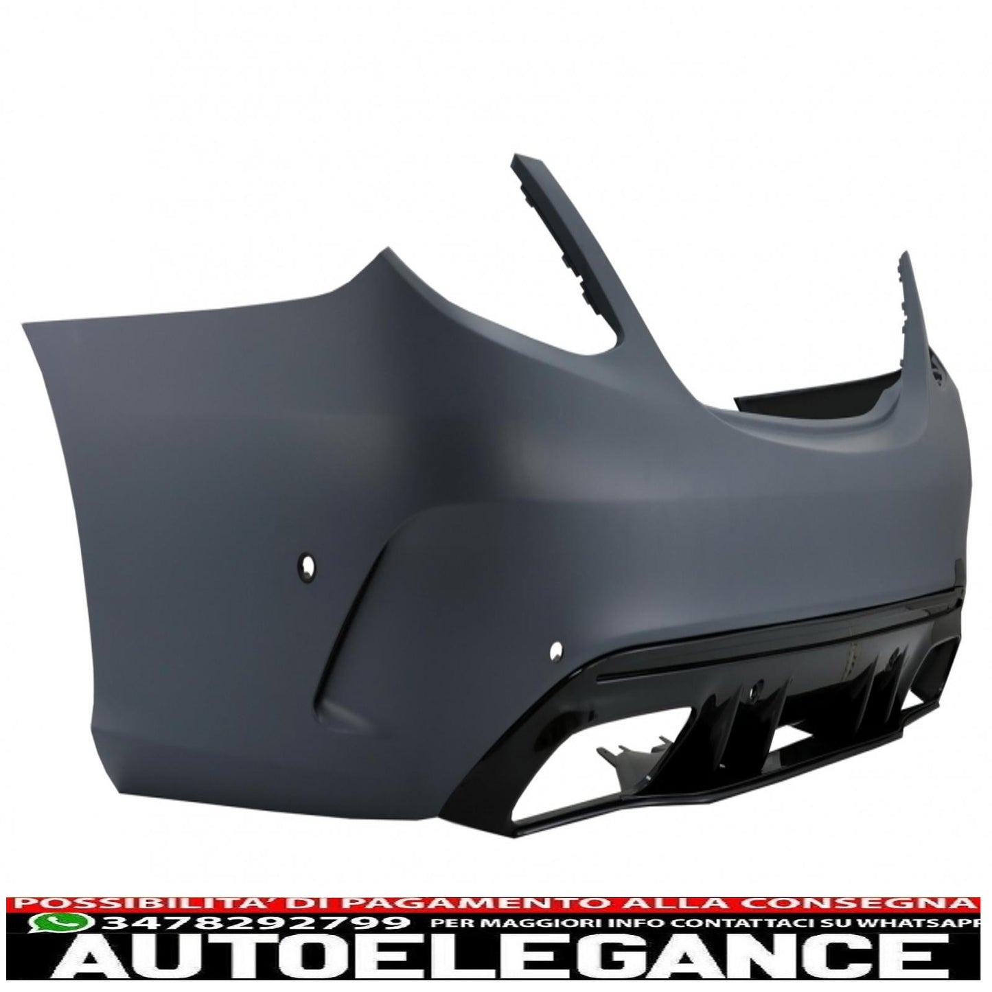 kit carrozzeria completo adatto per mercedes classe c w205 berlina (2014-2020) c63s edizione 1 design