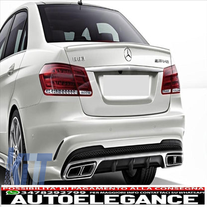 Punte per silenziatore di scarico adatte per mercedes benz classe s w222 classe e w212 s212 facelift cls w218 classe sl r231 e63 s65 sl65 a-design