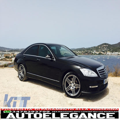 dedicated drl led daytime running lights suitable for mercedes w221 s class (2010-2013) right side