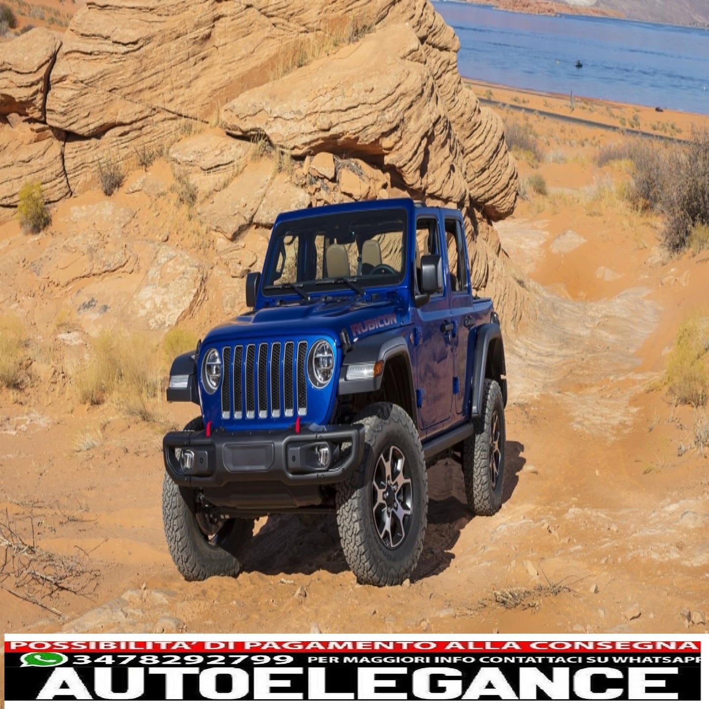 Paraurti anteriore in metallo adatto per Jeep Wrangler JL (2018-up) 10° anniversario in stile hard rock