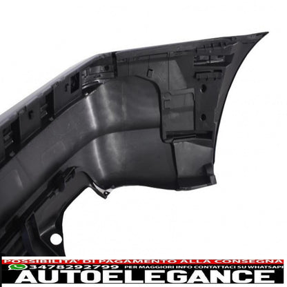 body kit suitable for bmw 3 series e46 sedan (1998-2004) bumper with pdc and fog lights m-technik design