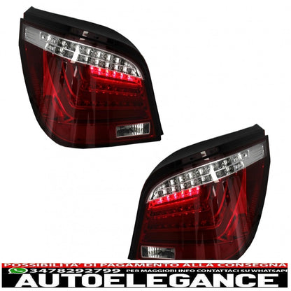 led rear lights suitable for bmw 5 series e60 (04.2003-03.2007) red white