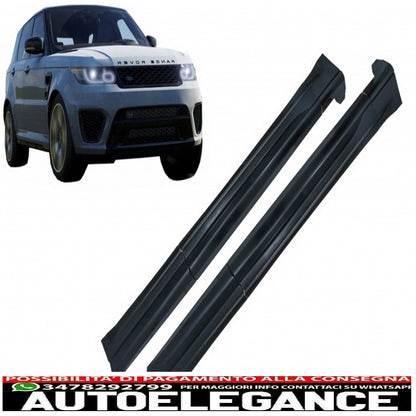 Side skirts suitable for Land Range Rover Sport L494 (2013-up) SVR design 