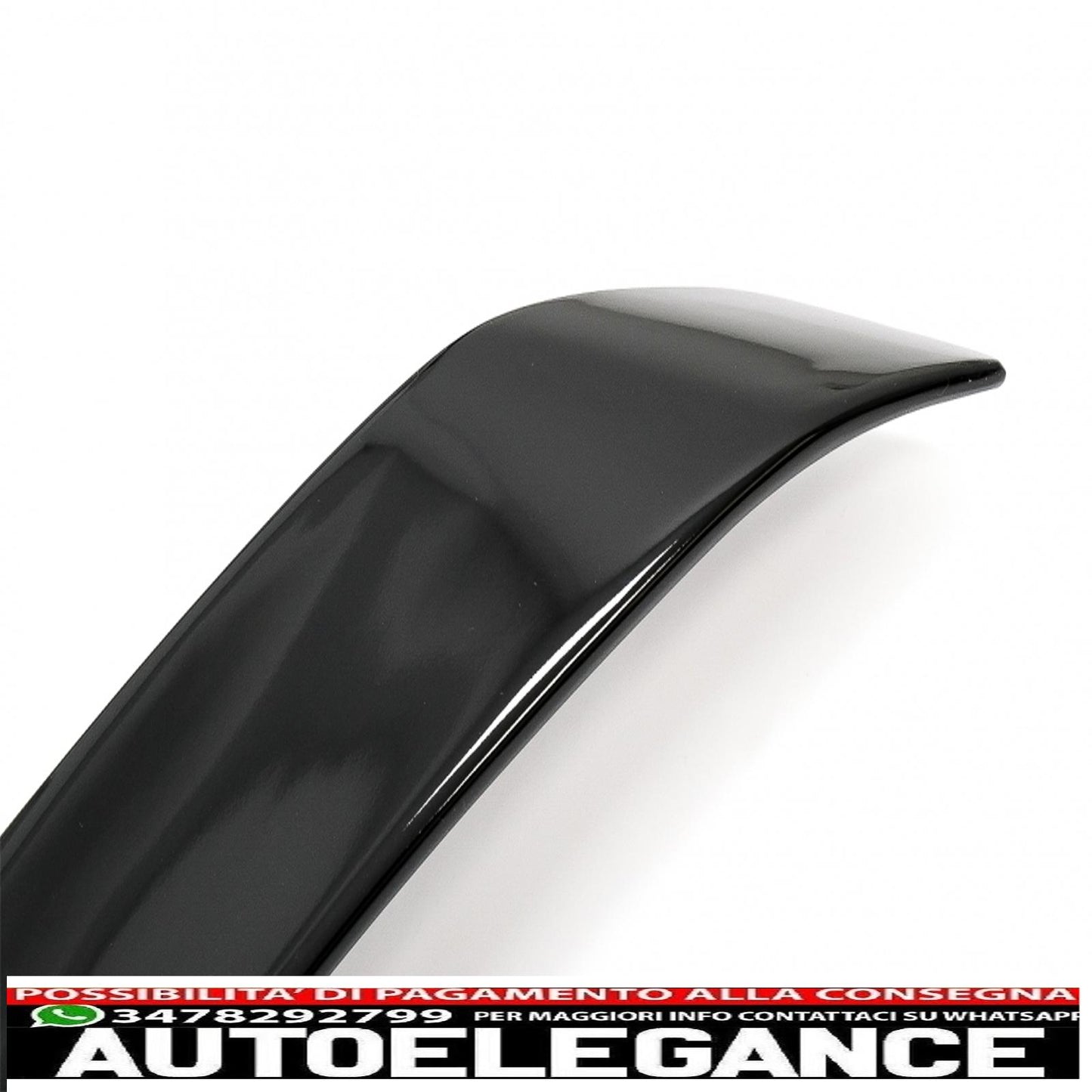 Trunk Spoiler Suitable for Mercedes Cla Coupe C118 (2019-up) Aerodynamic Package Piano Black 